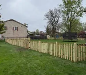 Picket Fence Installation in Grand Blanc